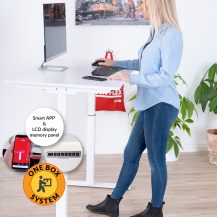 SUN-FLEX®EASYDESK ELITE: SUN-FLEX®EASYDESK ELITE, white (RAL 9010, Pure White) <br>Art.no 610703