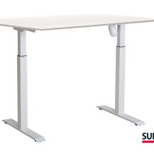 SUN-FLEX®EASYDESK ADAPT: 610774 SUN-FLEX®EASYDESK ADAPT I Pure White, Whitelaminate 140*80 cm