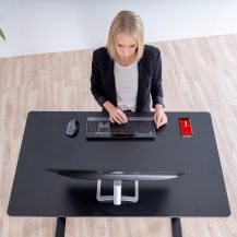 SUN-FLEX®EASYDESK ELITE: SUN-FLEX®EASYDESK ELITE, svart (RAL 9017, Traffic Black) <br>Art.nr 610803