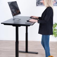 SUN-FLEX®EASYDESK ELITE: SUN-FLEX®EASYDESK ELITE, black (RAL 9017, Traffic Black) <br>Art.no 610803