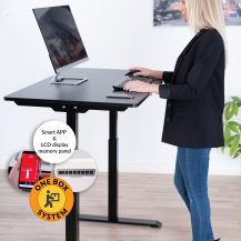 SUN-FLEX®EASYDESK ELITE: SUN-FLEX®EASYDESK ELITE, black (RAL 9017, Traffic Black) <br>Art.no 610803
