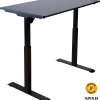 SUN-FLEX®EASYDESK ELITE: SUN-FLEX®EASYDESK ELITE, svart (RAL 9017, Traffic Black) <br>Art.nr 610803 SUN-FLEX®EASYDESK ELITE: SUN-FLEX®EASYDESK ELITE, svart (RAL 9017, Traffic Black) <br>Art.nr 610803