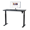 SUN-FLEX®EASYDESK ELITE: SUN-FLEX®EASYDESK ELITE, svart (RAL 9017, Traffic Black) <br>Art.nr 610803 SUN-FLEX®EASYDESK ELITE: SUN-FLEX®EASYDESK ELITE, svart (RAL 9017, Traffic Black) <br>Art.nr 610803