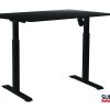 SUN-FLEX®EASYDESK ADAPT: 610882 SUN-FLEX®EASYDESK ADAPT I Traffic Black, Blacklaminate 120*80 cm