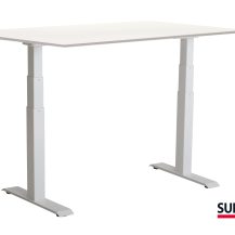 SUN-FLEX®EASYDESK ADAPT: 612772 SUN-FLEX®EASYDESK ADAPT VI Pure White, Whitelaminate 120*80 cm