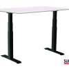 SUN-FLEX®EASYDESK ADAPT: 612874 SUN-FLEX ®ASYDESK ADAPT VI Traffic Black, Whitelaminate 140*80 cm