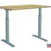 SUN-FLEX®EASYDESK ADAPT: 613692 SUN-FLEX®EASYDESK ADAPT III White Aluminium, Birchlaminate 120*80 cm SUN-FLEX®EASYDESK ADAPT: 613692 SUN-FLEX®EASYDESK ADAPT III White Aluminium, Birchlaminate 120*80 cm