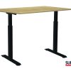 SUN-FLEX®EASYDESK ADAPT: 613894 SUN-FLEX®EASYDESK ADAPT III Traffic Black, Birchlaminate 140*80 cm SUN-FLEX®EASYDESK ADAPT: 613894 SUN-FLEX®EASYDESK ADAPT III Traffic Black, Birchlaminate 140*80 cm