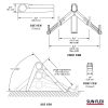 SUN-FLEX®GravityStand: Art.no. 100122 SUN-FLEX®GravityStand, measurement table