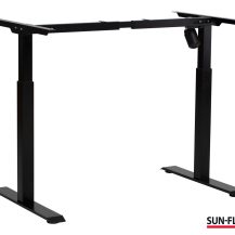 SUN-FLEX®DESKFRAME II: SUN-FLEX®DESKFRAME II, Traffic Black, art.no. 600802 (stand)