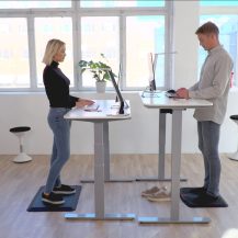 SUN-FLEX®DESKFRAME II: Choose the height of your desk