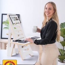 SUN-FLEX®EASYDESK RISE: SUN-FLEX®EASYDESK RISE, Natural White (vit), art.nr.: 620703