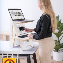 SUN-FLEX®EASYDESK RISE: SUN-FLEX®EASYDESK RISE, Natural White (vit), art.nr.: 620703