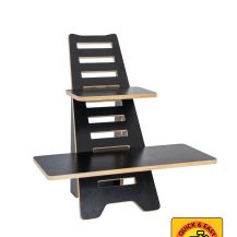 SUN-FLEX®EASYDESK RISE: SUN-FLEX®EASYDESK RISE, Natural Black (svart), art.nr.: 620803