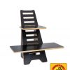 SUN-FLEX®EASYDESK RISE: SUN-FLEX®EASYDESK RISE, Natural Black (svart), art.nr.: 620803