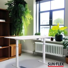 SUN-FLEX®EASYDESK ADAPT: Interior picture, 610774 SUN-FLEX®EASYDESK ADAPT I Pure White, Whitelaminate